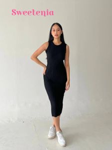 Sweetenia - Vanna Sleeveless Long Dress