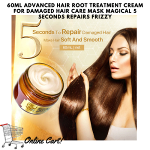 60ML Advanced Hair Root Treatment Cream for Damaged Hair Care Mask Magical 5 Seconds Repairs Frizzy