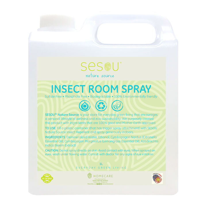 Sesou Nature Source Insect Repellent Room Spray 1l Lazada Ph 9607