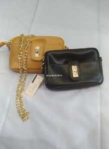 TAS SLEMPANG LYDIA MINI BAG SHEINAHIJAB TAS WANITA MATERIAL CHOCOLY PREMIUM