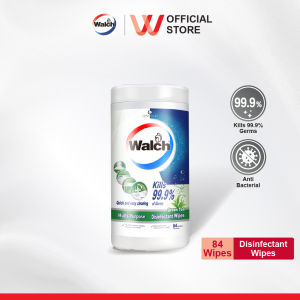 WALCH Multi-purpose Disinfectant Wipes Green Tea 84 pcs