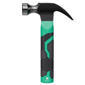 Multifunctional Heavy Duty Claw Hammer Straight Claw Hammer with Shock Absorbing Handle Heavy Duty Hammer Hand Tool