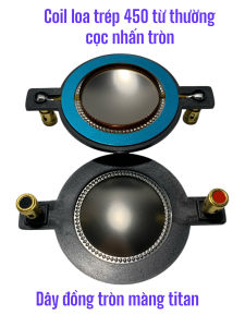 Côn loa trebe 450 màng titan cọc nhấn tròn giá 1 cái
