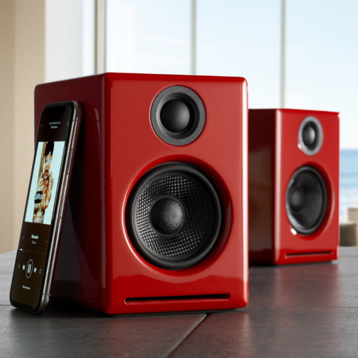 [MCMC Certified] Audioengine A2+ Wireless HiFi Gaming Desktop PC Speakers, with Bluetooth aptX