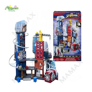 【Ready Stock SG🇸🇬】Marvel Spider-Man Mega City Playset 1.16m★Huge Marvel Superhero Tower🔥Action Figure Not Included‼️Perfect Gift for Boys 🎁 Fast Delivery 🚀Christmas/Birthday Presents✅