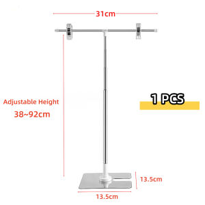 Poster Stand With Paper Clip Photo Video Shoot Backdrop Stand Height Adjustable Supermarket Promotion Price Display