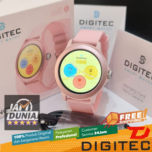 DIGITEC ORIGINAL SMARTWATCH WANITA DIGITEC NOVA PINK - WOMEN - RUBBER - PINK - JAMDUNIA / JAM DUNIA JD18 # JAM TANGAN WANITA JAM TANGAN SMARTWATCH JAM WANITA JAM TANGAN ANTI AIR $ DIGITEC NOVA JAM TANGAN DIGITAL S003