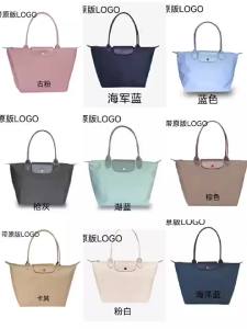 FE High Version High Quality French Longchamps Bag Nylon Bag Handbag Dumpling Bag  Bag Large Capacity Teto Bag