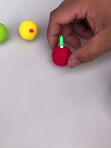 Phao câu cá và bobbers EVA hình cầu phao câu cá 28mm đường kính nổi nổi thắp sáng bobbers câu cá cơ động giải quyết