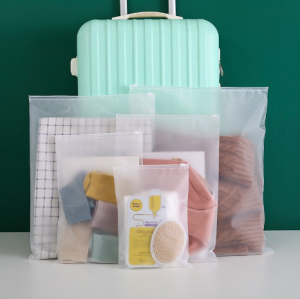 Set 8 túi zip có khóa kéo bảo quản đồ dùng cá nhân mỹ phẩm quần áo chống bụi chống nước