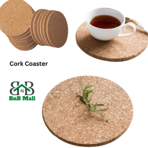 Heat Trivet Cork Coaster Round Round Resistance Coffee Tea Drinks Dining Pelapik Cawan Pad 圆边防烫垫