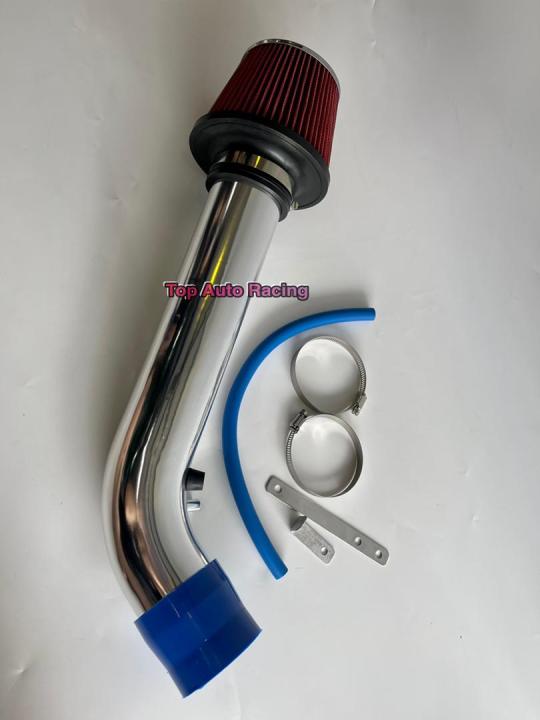 Air Intake Ram Pipe 3" (Long) + Air Filter 3” For Wira Satria 1.3 1.5
