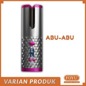 Curly Rambut Otomatis Cas USB Hair Curler Wireless Automatic Alat Catokan Keriting