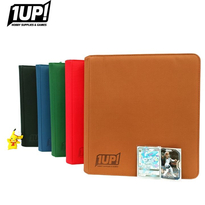 12 Pocket Zipper Card Binder by 1UP | 480 Card Album | Fits standard sized  double sleeved cards Binder Accessories 1Up Brand - Lazada | Lazada PH