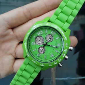 Đồng hồ nam nữ dây silicone second hand si nhật- đã qua sử dụng