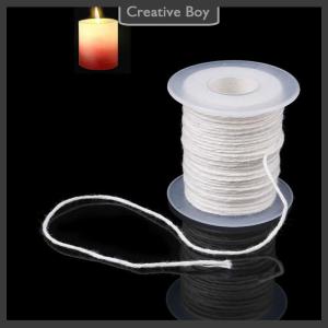 [Creative] 61m Cotton Braid Candle Wick Core Spool Non- DIY Oil Lamps Supplies