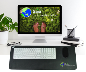 (SG Stock) Earthing Mat | Grounding Computer Mouse Pad | Earthing Yoga Mat (Pet Friendly) 25x68 cm/ 30x100cm