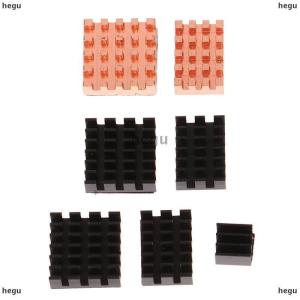 [COD] hegu 1 bộ tinh khiết đồng làm mát tản nhiệt nhôm tản nhiệt mát tản nhiệt làm mát Kit cho Cam Pi Zero 3 3B