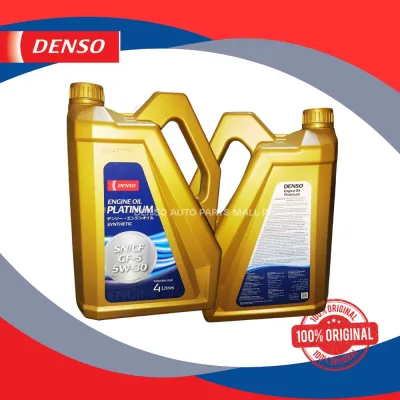 Denso Engine Oil Platinum 5W30 Fully Synthetic 1L/4L (Gasoline and Diesel)
