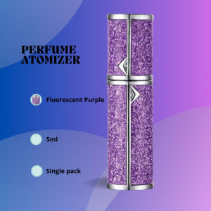 ABTravel เครื่องฉีดน้ำหอมแบบพกพาขวดขนาดพกพาขนาดเล็กเติมได้5Ml ขวดน้ำหอม