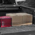 Truck Bed Cargo Net,Cargo Storage Elastic Mesh Net Organizer with Hooks,Truck Bed Grocery Holder with Hooks,Cargo Net for Pickup Truck Bed. 