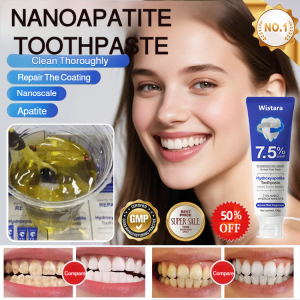 High Concentration Nano Hydroxyapatite Repair Toothpaste 7.5% Whitens Teeth and Repairs Enamel