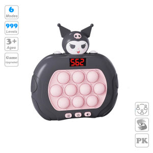 999 Level Musik Pop It Push Bubble Mainan Light Press Bubble Game Challenge Edukasi Pereda Stres Sensory