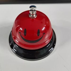 Call Bell Lovely Smile Face Desk Service Bell Ding Bell for Restaurant Hotel Room Party Office