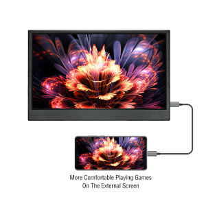 Anmite 11.6 inch TN Portable Monitor USB TYPE C HDMI for Phone Laptop Desktop MAC Switch PS4 XBOX