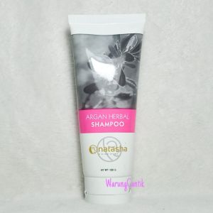 ARGANSHAMPOO Natasha Skin Care Argan Herbal Shampoo 30 & 100 gram by dr Fredi Setyawan Original Sampo
