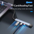 ORICO Type C HUB 4พอร์ต USB 3.0 2.0ตัวแยกสัญญาณ OTG อะแดปเตอร์แบบพกพาแท่น TF สำหรับอุปกรณ์คอมพิวเตอร์. 