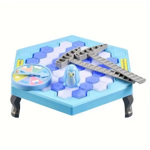 TIEZI MALL Vui nhộn nhỏ Cứu trò chơi chim cánh cụt Đồ chơi giáo dục Đào tạo tư duy Trò chơi bảng tương tác Trò chơi thú vị Đẩy tường Bẫy phá băng Chơi trong nhà