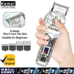 Kemei KM-2137 Hair Clipper Rechargeable Hair Trimmer For Men Electric Shaver Professional Beard Razor Adjustable