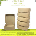 Box Snack Dus Kue Snack Box 15x15x6 (Isi 25 Pcs-B.34K1). 