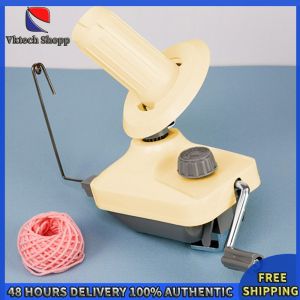 Vktech Mini Manual Winding Machine for Knitting and Crochet Portable Hand Sewing Accessories for Yarn Winding