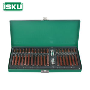 ISKU Bit Set 40pcs Star Hex Spline Mata Kunci Sock L Bintang 1 Set Bor Remover Nut S2 Tool Set