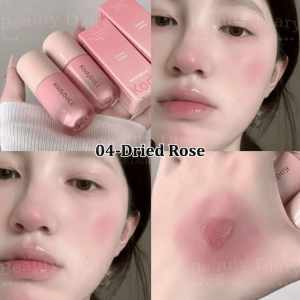 Liquid Blush: Lightweight and hydrating texture easy to blend long-lasting color creates a healthy glow. Suitable for everyday makeup natural makeup or date makeup easily creating a rosy and radiant complexion.