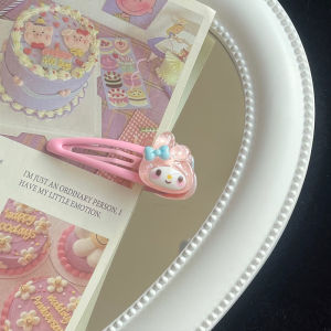 Tooyoo Cute Cartoon Characters Girl Side Hairpin Jelly Color Transparent BB Clip