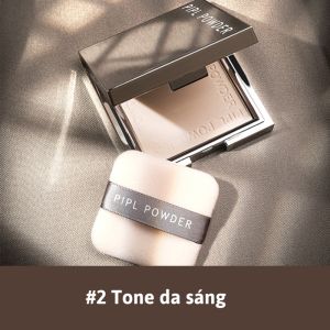 Phấn Phủ Kiềm Dầu PIPL Dạng Nén Bột Mịn Mỏng Nhẹ Lâu Trôi Phấn Phủ Trang Điểm Chống Bóng Nhờn Che Phủ Tự Nhiên