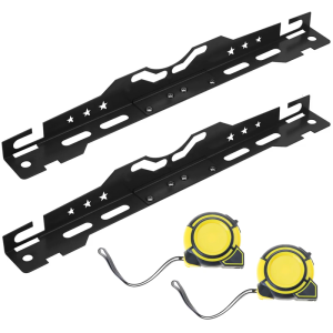 Bộ điều chỉnh ngón chân công cụ tấm căn chỉnh Bánh Xe Công cụ với 2 cái thước dây Toe tấm cho xe tải SUV dụng cụ sửa chữa xách tay