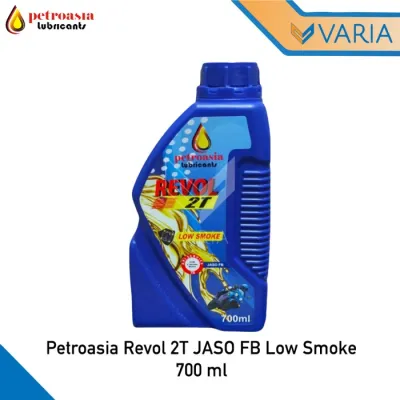 Petroasia Revol 2T Jaso FB Low Smoke 700 ml Oli Samping Motor 2 Tak