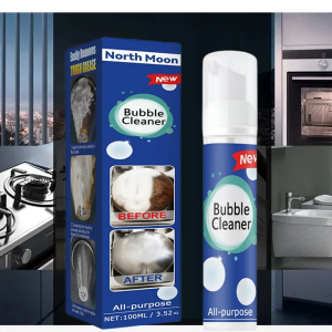 Multipurpose Kitchen Oil Cleaner Oil Stain Detergent Remover Lampblack Spary Anti-Bacterial 清洗剂喷雾