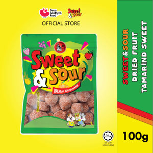 Sweet&Sour Dried Fruit Tamarind Sweet/Gula Asam - 100g