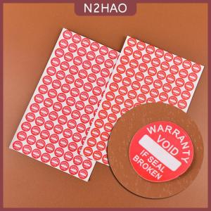 N2HAO 208PC 10mm bảo hành dễ vỡ con dấu nhãn dán phổ bảo đảm khoảng trống nhãn dán