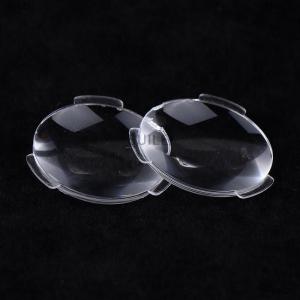[COD] SUILEI 10Pcs 25*45MM BiConvex Ultra Clear Lens For 3D VR Glasses 2-5mm Thickness