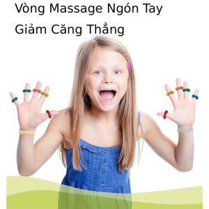 (ngẫu nhiên) Vòng Massage Ngón Tay Giảm Căng Thẳng – Thư Giãn Mới Nhất 2025