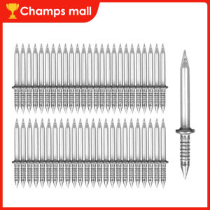 100pcs Double Head Nail Skirting Thread Seamless Nail Sheep Horn Nails With Sleeve