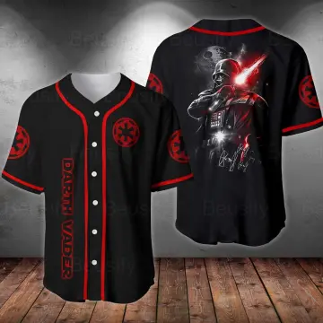 Darth Vader Baseball Jersey Star Wars Jersey Shirt Darth Vader Shirt Shirt For Men Darth Vader Gifts Star Wars Lazada Singapore