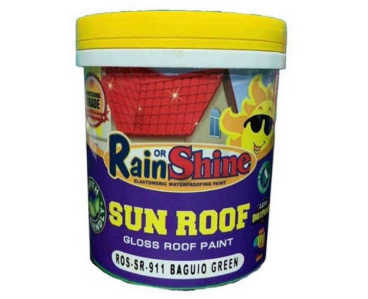 Rain or Shine Sun Roof Paints 4 Liter/ 1Gallon Lazada PH