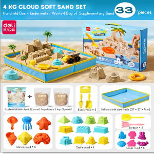 Childrens Space Sand Toy Set Toy Kinetic Play Space Magic Sand for Kids